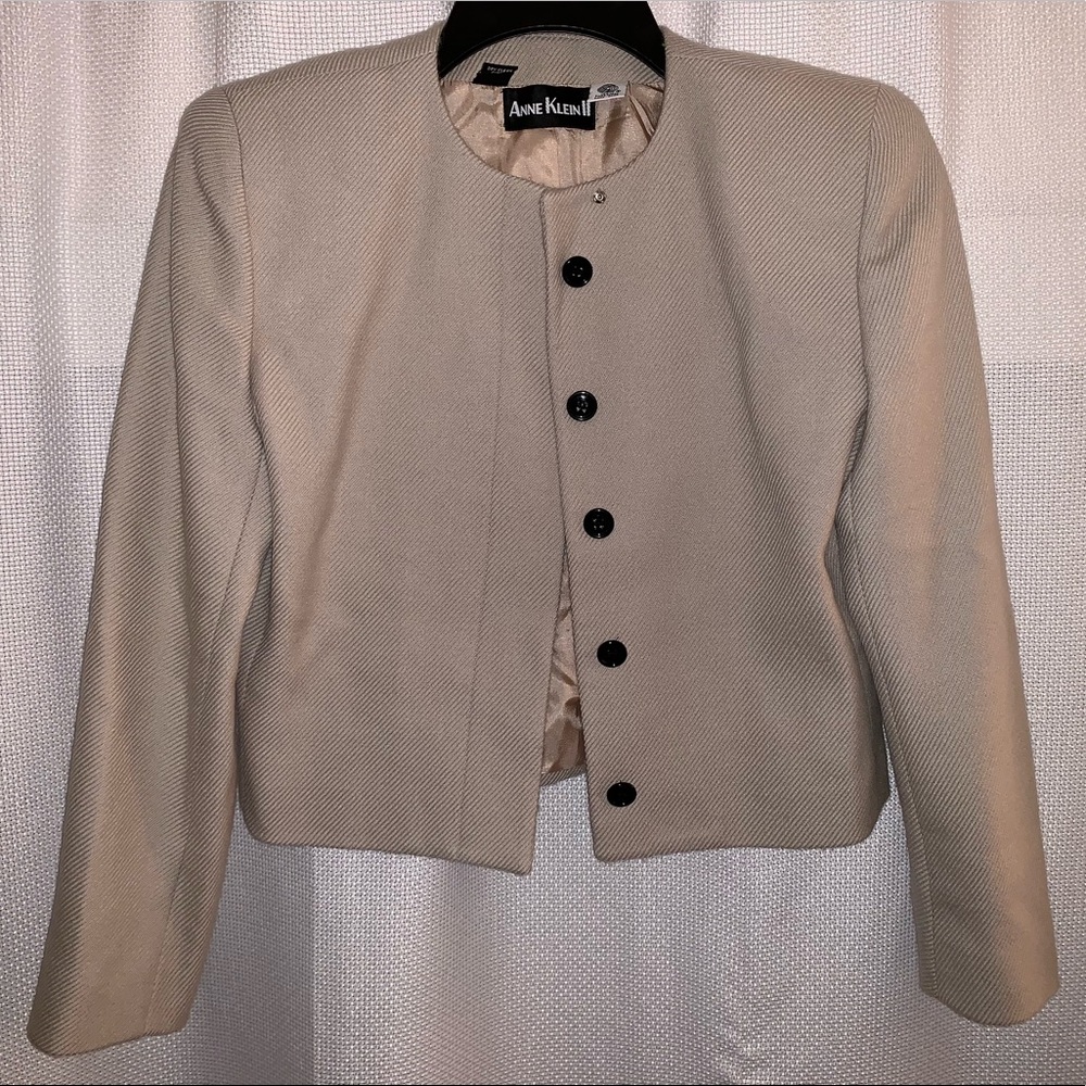 Anne Klein 100% Wool Vintage Jacket
